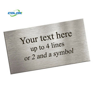 Vente directe <span class=keywords><strong>d</strong></span>'usine personnalisé en <span class=keywords><strong>aluminium</strong></span> diamant coupe <span class=keywords><strong>plaque</strong></span> gravure Logo étiquette <span class=keywords><strong>Plaque</strong></span> en métal - Product Image 4