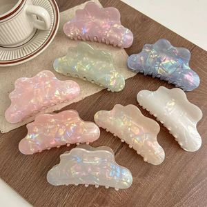 <span class=keywords><strong>Pince</strong></span> à <span class=keywords><strong>cheveux</strong></span> en forme de nuage en acétate, grande <span class=keywords><strong>pince</strong></span> à <span class=keywords><strong>cheveux</strong></span> irisée en <span class=keywords><strong>nacre</strong></span> pour femme, faite à la main, lueur unique, élégante - Product Image 2