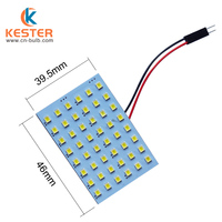 Lampe de lecture à LED T10 W5W pour panneau intérieur de voiture 3528 12smd Ampoule à LED 12v blanche avec C5W BA9S