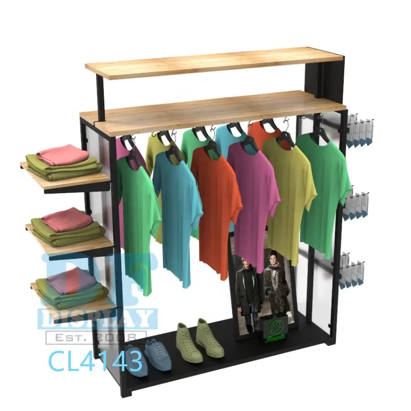 Magasin de vêtements équipement magasin de vêtements design d'intérieur décoration stand pour magasin de vêtements