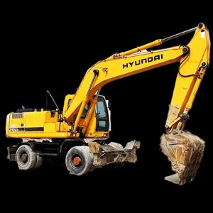 Vente Urgente : Excavatrice sur pneus HYUNDAI 210W, état quasi neuf (90%) |   Pompe hydraulique Hyundai |   Pièces d'origine OEM pour moteur, PLC et engrenages |   2 - Product Image 1