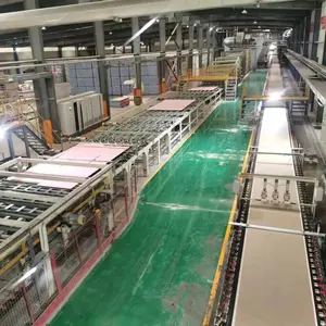 Máquina de fabricación para línea de producción de placas de yeso, línea de pared seca, máquina para fabricar placas de yeso