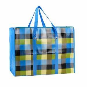 High-Quality Non-Woven Fabric <b>Large</b>-Capacity Thickened Storage Hand-Held PP Woven Waterproof Shopping <b>Bag</b> - Product Image 1