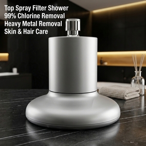 Filtro de ducha para el cuidado de la piel, reduce el acné, protege la barrera cutánea, cabello más grueso y brillante, más saludable, fibra de carbón activado KDF - Product Image 1