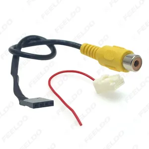 Auto Achteruitkijk Camera Parking Video Plug Rca Omkeren Kabel Adapter Voor Toyota Camry 2006-2011 Oem Radio Met Kleine screen