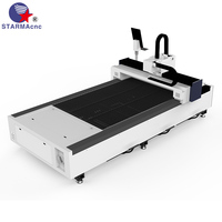 STARMA 2026 Nuova Macchina da Taglio Laser CNC 1325 3015 1530 da 1500W 3000W, Piattaforma Singola in Fibra per Lamiera d'Acciaio, Durevole