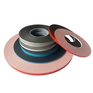 5mm 6mm 20mm 10m 30m Custom Double Sided Foam Tape Mounting tape Black Coated Acrylic Adhesive PE Foam Tape