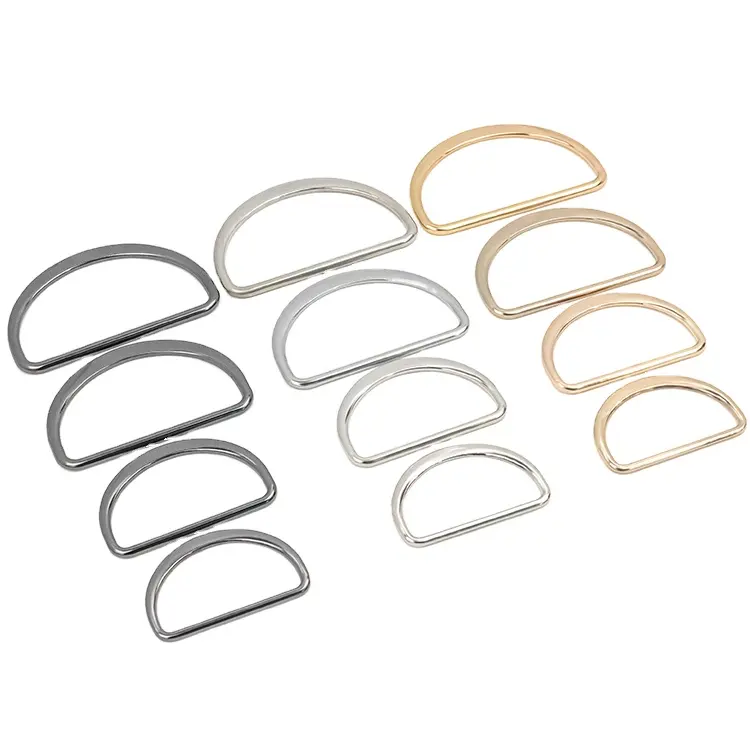 Wholesale bag accessories Parts bag hardware d-ring metal ring d ring