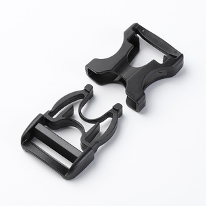 Hebillas de liberación lateral de plástico Jiuyuan, negras, duraderas y ajustables para bolsos, mochilas y mochilas escolares - Product Image 3