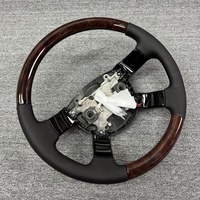 Volant de voiture en bois de pêche de luxe pour Land Rover Range Rover, garniture en bois de luxe exécutif