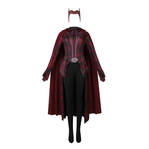 Disfraz <span class=keywords><strong>de</strong></span> Cosplay <span class=keywords><strong>de</strong></span> WandaVision <span class=keywords><strong>de</strong></span> Marvel, Serie <span class=keywords><strong>de</strong></span> TV Estadounidense, con Capa, Traje <span class=keywords><strong>de</strong></span> <span class=keywords><strong>Bruja</strong></span> <span class=keywords><strong>Escarlata</strong></span> <span class=keywords><strong>de</strong></span> WandaVision para Halloween - Product Image 2