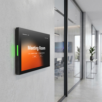 Tablet Android de 10.1 Pulgadas para Montaje en Pared, PoE, Radar MmWave, Reino Unido, Estados Unidos, UE, Caja Trasera, Android 4G, Barra de Luz, Reserva de Salas de Reuniones, Panel de Pantalla Inteligente