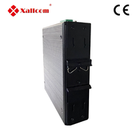 Commutateur Ethernet industriel non géré Xallcom 16 ports 10/100/1000M cuivre 2 Gigabit SFP