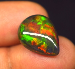 Ópalo Etíope Natural de Alta Calidad, 6.7 CT, Multicolor, Cabujón, Piedra Preciosa Suelta, 17.1*13.3*6.8mm - Product Image 6