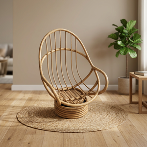 Chaises en osier PE rotin d'extérieur, chaises de jardin, en forme de demi-œuf, pour salon de loisirs, vente en gros, livraison gratuite - Product Image 3