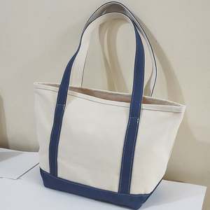 Bolsa de Compras de Lona Reutilizable de Gran Capacidad con Asas Reforzadas de Cuerda, Cierre de Cremallera y Logotipo Personalizado DIY - Product Image 1