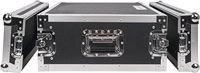 2U 4U 6U PA/DJ Rack/Road Case, 4-Space, avec 21 "Rack Profondeur, Contreplaqué, Coins à billes en métal, Pro Tour Grade Flight Case
