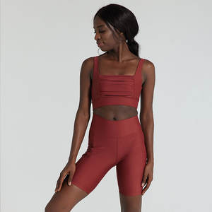 ชุดออกกำลังกายบราเลกกิ้งเล่นโยคะสำหรับผู้หญิงเสื้อผ้าเล่นกีฬาแบบไร้ตะเข็บขนาดใหญ่พิเศษ - Product Image 1