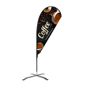 Bandera de Poliéster Grande Personalizada con Forma de P para Eventos Deportivos de Fútbol/Fútbol Americano, Tipo Pluma Voladora, Resistente, de 12 Pies de Altura - Product Image 5