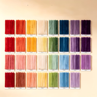 Bâtonnets de chenille épais de 8 mm, bandes de peluche denses, kit de matériel pour fleurs DIY, fabricant chinois, vente en gros