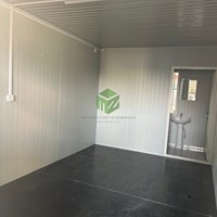 Casa Contenedor Moderna para Apartamento, Oficina o Taller, Desmontable, Portátil, de 20 pies o 40 pies, Modular, Prefabricada, en Paquete Plano