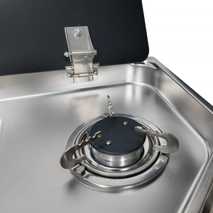 Unidad Combinada de Fregadero Redondo con Hornilla de Gas de un Solo Quemador de Alta Calidad para <span class=keywords><strong>Autocaravana</strong></span>, Caravana, Camper, Barco, Yate - 620x380*145mm - Product Image 6