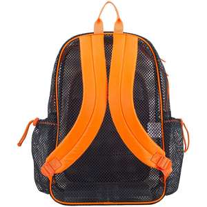 Sac d'école en maille avec logo personnalisé, léger et respirant - Product Image 4