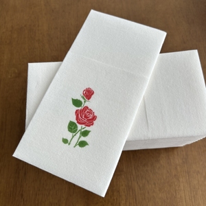 Hete Aanbieding Wegwerp Kleurrijke Diner Servetten 1-laags Zakmodel Op Maat Bestekzakjes met Logo - Product Image 6