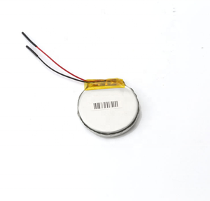 Round lithium polymer battery 3,8 v 503535 580mAh LiPo battery for watch - Product Image 1