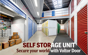 Unità di Self-Storage Antifurto con Porta Avvolgibile Automatica, Design Moderno Isolato, Garanzia di 3 Anni per la Casa - Product Image 5
