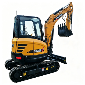 Excavatrices d'occasion SANY SY35U, mini-excavatrices sur chenilles d'occasion SY35U à prix avantageux à vendre - Product Image 1
