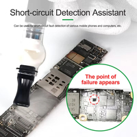 RELIFE RL-069 Lápiz de Resina para Soldar con Carga USB, Herramienta de Soldadura sin Soldador, Detector de Cortocircuitos para PCB de Teléfonos Móviles