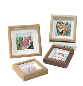 Wholesale Eco-Friendly MDF Hollow Mini Wooden Photo <b>Frame</b> Home Decor Stand DIY <b>Picture</b> <b>Frame</b> <b>Wall</b> Mount - Product Image 1