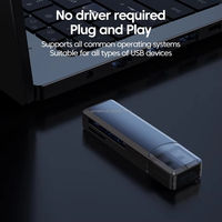Adaptateur de spécification USB 1.0 de vente directe d'usine avec vitesse rapide de carte mémoire 1 To pour lecteur de carte SD TF