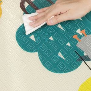 Tapis de jeu unisexe imperméable en mousse XPE, portable et pliable pour enfants, doux, écologique, pour l'exercice, le sport, le camping et l'éveil des bébés - Product Image 6