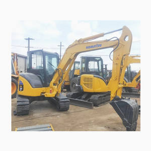 Excavadoras Usadas Originales de Japón, Excavadoras de Cadenas Komatsu PC 50 para Obras de Construcción, Komatsu PC50 - Product Image 1