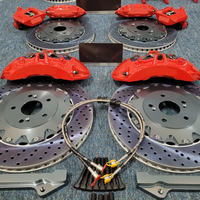 Kit de freinage de haute performance rouge V6, étriers de frein à 6 pistons, F40, frein électronique à 4 pistons pour Audi S3 S4 S5 S6 S7 S8 TT R S Q7 RSQ5