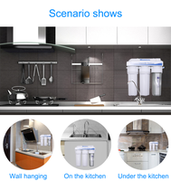 Système de filtration de filtre à eau par osmose inverse à 5 étages pour le ménage à boire direct Machine purificatrice d'eau