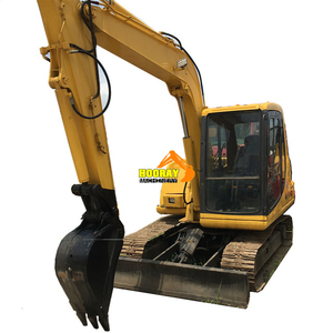 Mini-excavatrice Komatsu PC60 de 6 tonnes, machine de construction d'occasion avec composants essentiels (moteur et pompe) pour les petits travaux de terrassement - Product Image 6