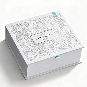 고급 접이식 의류 선물 상자, 리본 포함, 맞춤 로고, 럭셔리 웨딩 드레스 셔츠 신발 자석 포장 박스, 아기 옷 - Product Image 1