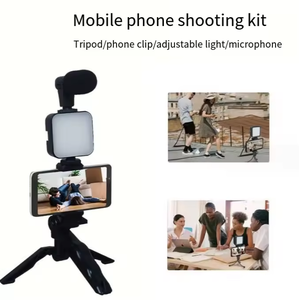 Ay-49ขาตั้งโทรศัพท์พร้อมขาตั้งบลูทูธและที่วางโทรศัพท์สำหรับถ่ายวิดีโอสมาร์ทโฟน - Product Image 4