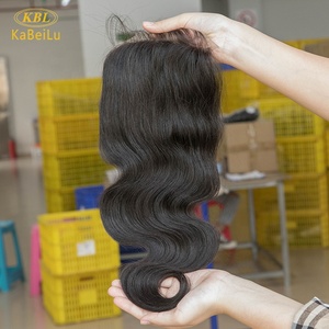 Giá Rẻ Thụy Sĩ Ren Tóc Giả/Đóng Campuchia Tóc Đóng Cửa, Brazil Tóc Xoăn Với Đóng Cửa, Lụa Đầu Ren Phía Trước Đóng Cửa Ướt Và Lượn Sóng - Product Image 3