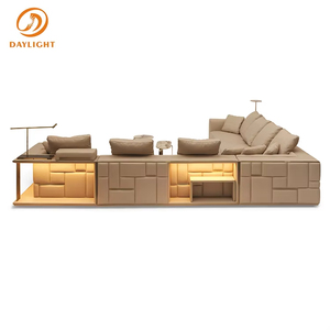 Hotel Luxury Customizable Made Villa <strong>Furniture</strong> Modular Sofa Set One Stop Solution Modern Italian High End Apartment <strong>Furniture</strong> - Product Image 2