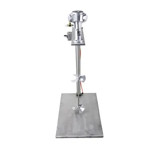 200 L Kecepatan Tinggi 200L Lapisan Industri Cair Blender Drum Stand Agitator Jenis Pneumatik Mixer