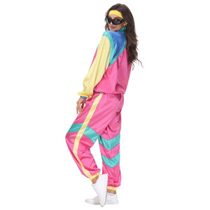 Set Costume Cosplay Retrò Disco per Coppie Halloween - Abbigliamento per Performance Hip-hop e Sport all'Ingrosso - Product Image 4