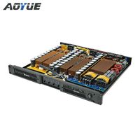 K4-1400 1U 1400W D sınıfı 4 kanallı dijital ses güç amplifikatörü