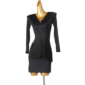 Ottlq294 abiti da competizione di danza latina professionale, abiti da visita d'<span class=keywords><strong>arte</strong></span> gonna da <span class=keywords><strong>ballo</strong></span> - Product Image 2