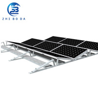 Facile à installer PV Supports de montage Kit de rails pour panneau solaire Support de toit Système de structure de montage de toit solaire