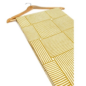 ผ้าฝ้ายแท้พิมพ์ลายบากรูแบบดั้งเดิม ย้อมสีธรรมชาติ นุ่ม เบาสบาย ระบายอากาศได้ดี เหมาะสำหรับงานตัดเย็บแฟชั่น - Product Image 3