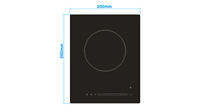 เตาแม่เหล็กไฟฟ้าแบบฝังในตัว หัวเตาเดี่ยว ระบบฮัลฟ์บริดจ์ - Product Image 2